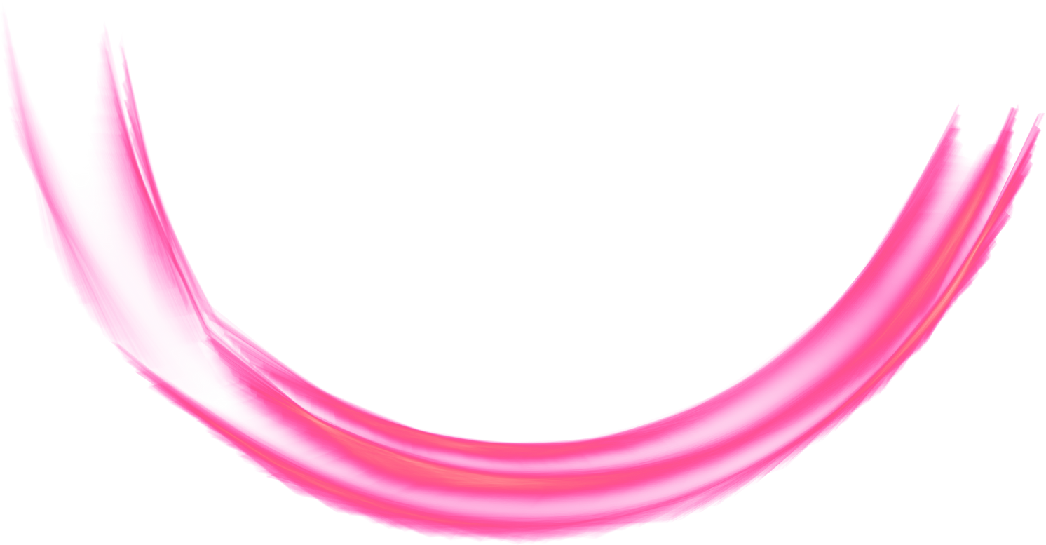 Pink Fire Curve Line