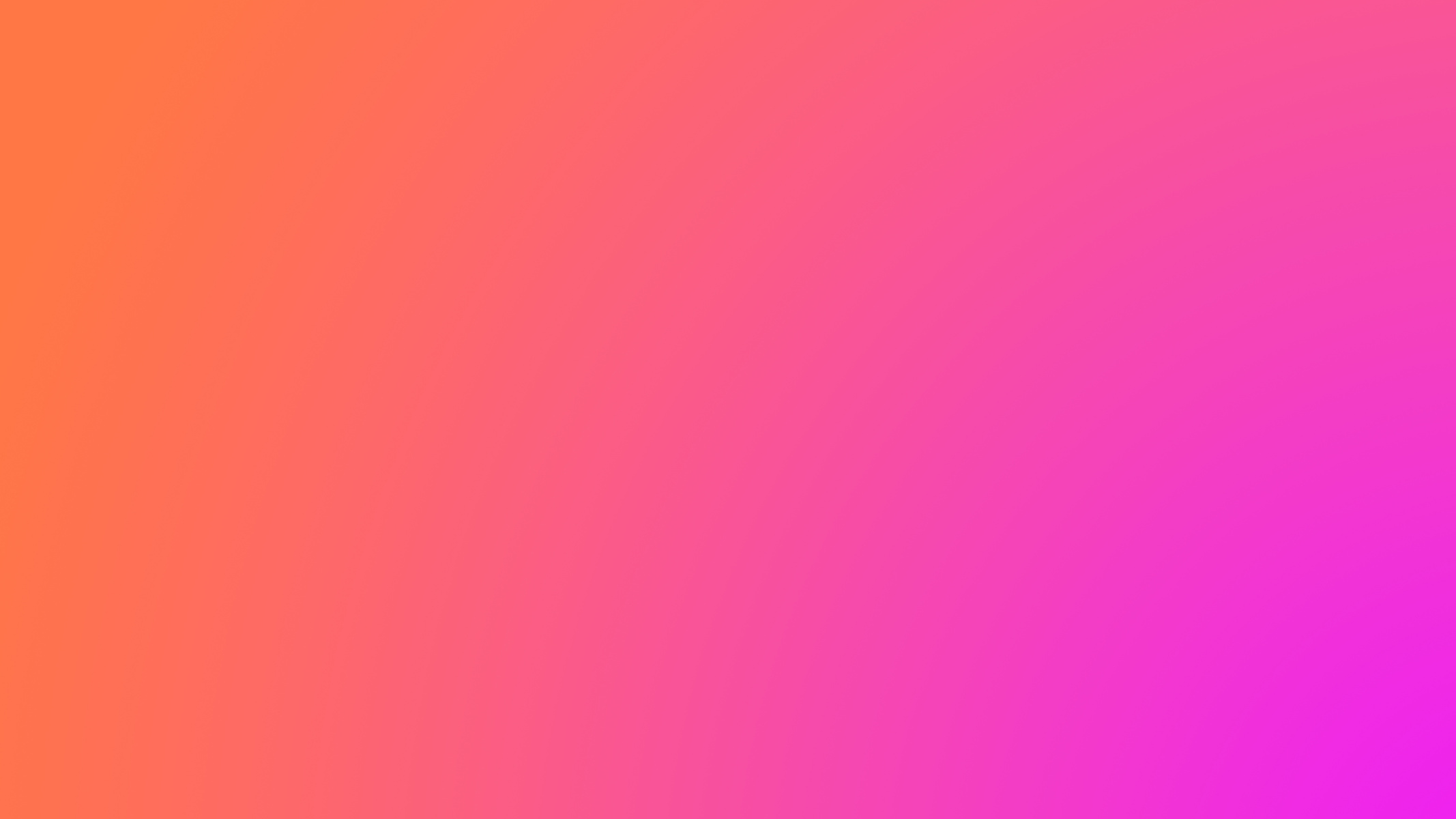 Orange to Fluro Pink Gradient