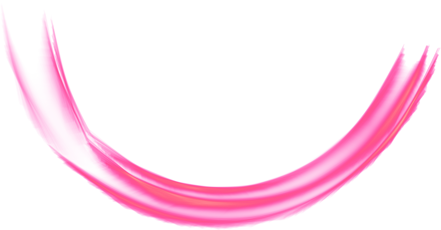 Pink Fire Curve Line